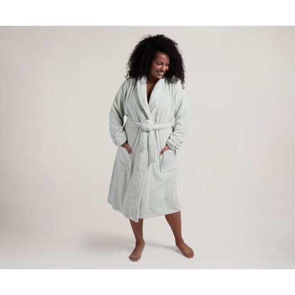 $149 Parachute Home Classic Turkish Cotton Robe in Mineral - XS - Picture 1 of 9